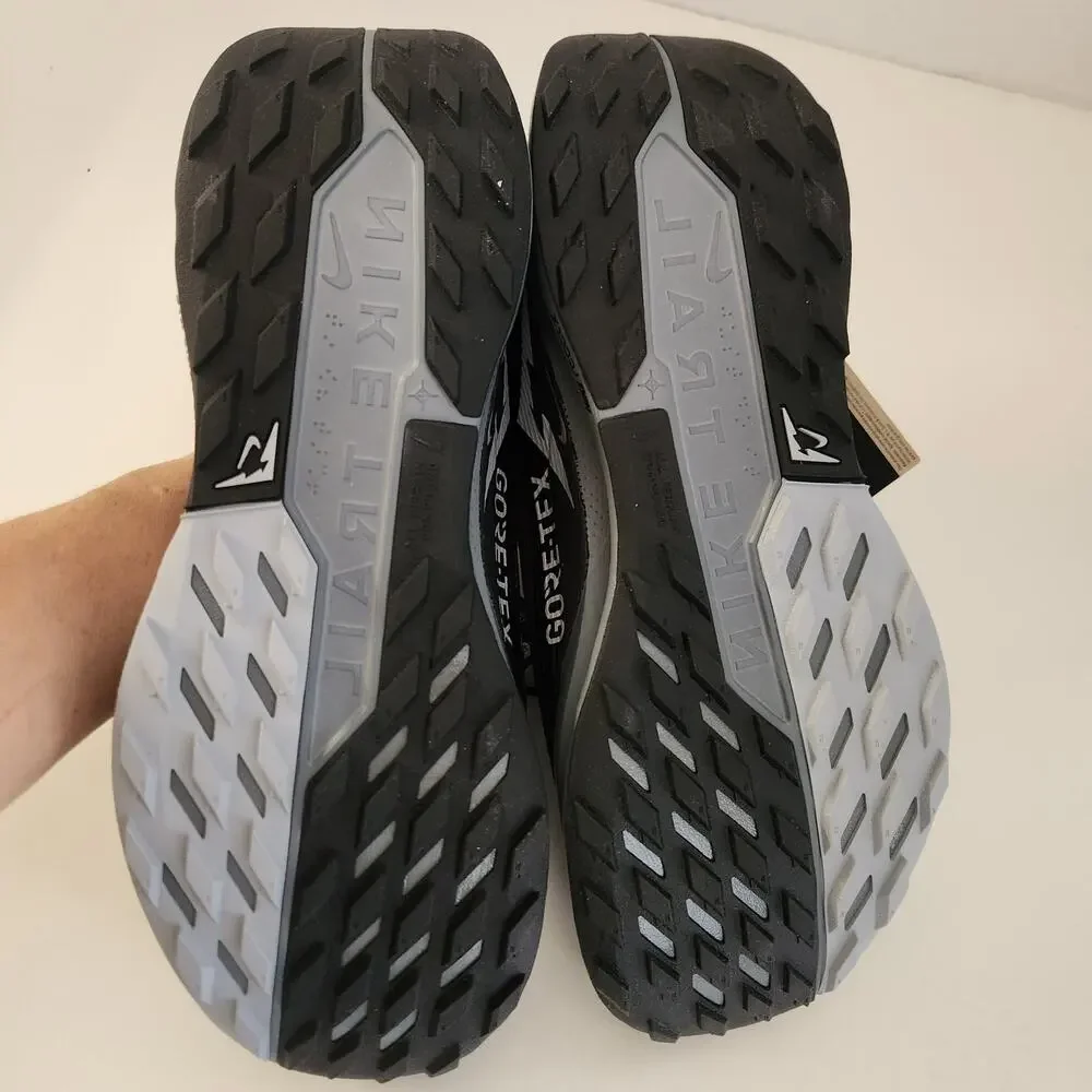Nike Mens Pegasus Trail 5 Gore-TEX Black/Grey/Grey/Anthracite 10 Medium - Picture 7 of 10